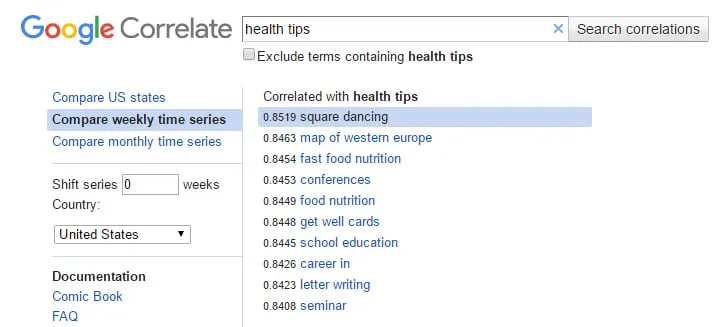 google correlate